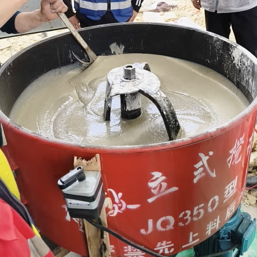 美溪汽轮机余热压缩机导热油设备底座耐高温环氧树脂灌浆料